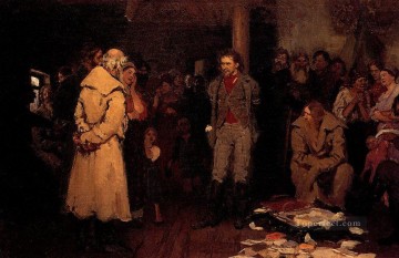 宣伝活動家を逮捕する 1878年 イリヤ・レーピン Oil Paintings